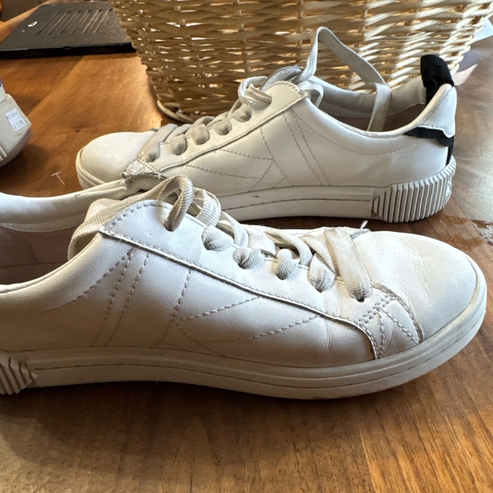Kate Spade-K As In Kate Court Sneakers/ Black&White ~ Limited Sizes